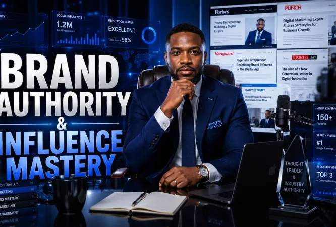 Brand authority and digital influence mastery