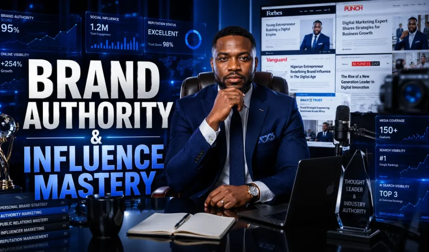 Brand authority and digital influence mastery