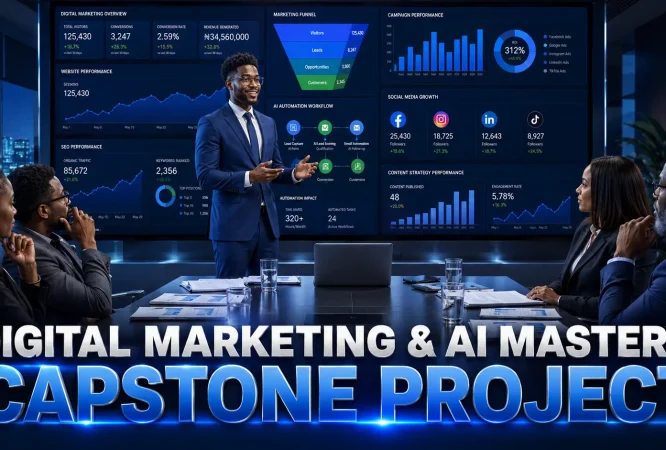 Capstone Project Corporate AI marketing presentation